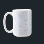 Grandmillennial Rose and Bows Tasse<br><div class="desc">Großtausendjährige Bogen und Rose Tasse.</div>