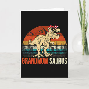 Grandmomsaurus T Rex Dinosaur Oma Saurus Matc Karte