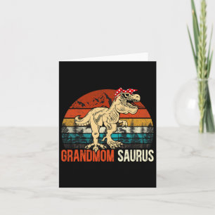 Grandmomsaurus T Rex Dinosaur Oma Saurus Übereinst Karte