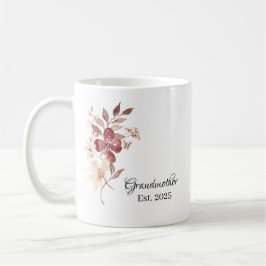 Grandmother Est. Year – Family Milestone Kaffeetasse