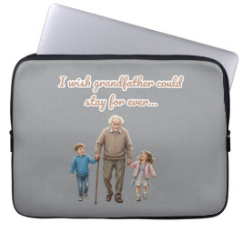 Grandpa and Grandkids Laptopschutzhülle