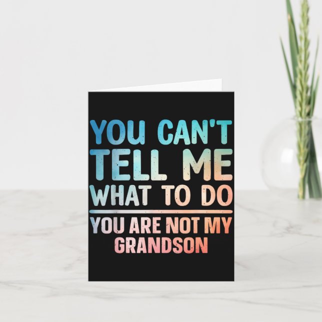 Grandpa Art For Grandfather Papa Pa From Grandkids Karte (Vorderseite)