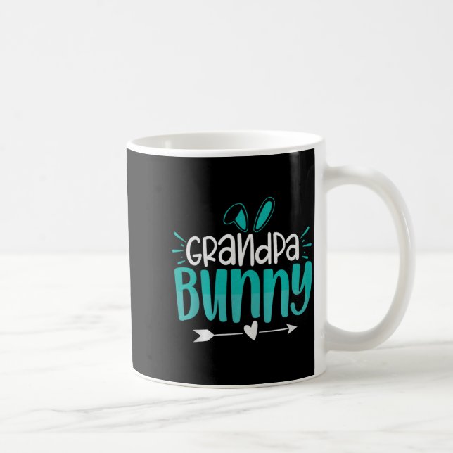 Grandpa Bunny Premium Tri-blend  Kaffeetasse (Rechts)