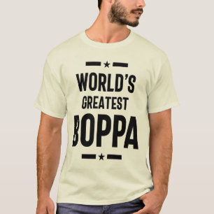 Grandpa des weltgrößten Boppa-Fathers-Tages T-Shirt
