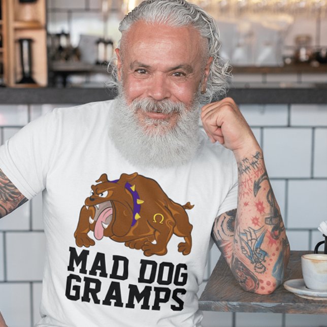 GRANDPA FUNNY MAD DOG GRAMPS T - SHIRT (Von Creator hochgeladen)