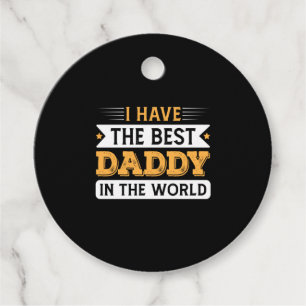 Grandpa Gift I Have The Best Daddy In The World Geschenkanhänger