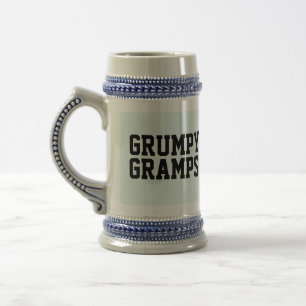 GRANDPA GRUMPY GRAMPY BIER STEIN BIERGLAS