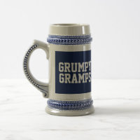 GRANDPA GRUMPY GRAMPY BIER STEIN