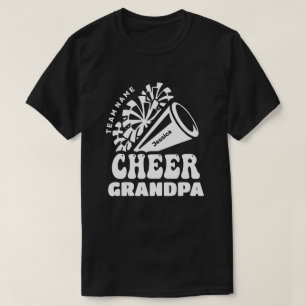 Grandpa mit benutzerdefinierten Teamnamen und Kid- T-Shirt