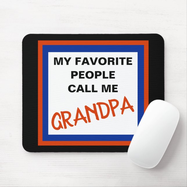 GRANDPA MOUSEPAD (Mit Mouse)
