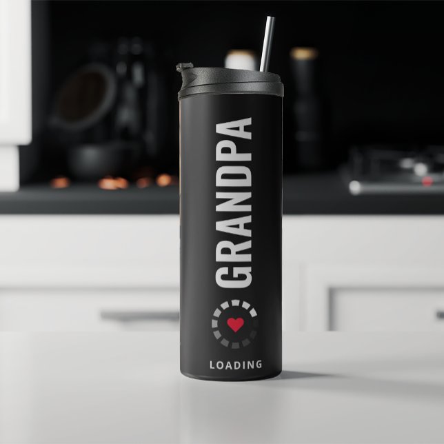 Grandpa Pregnancy Baby Ultraschall Sonogramm 4 Fot Thermosbecher (Von Creator hochgeladen)