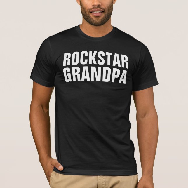 GRANDPA ROCKSTAR T - SHIRT T-SHIRTS (Vorderseite)