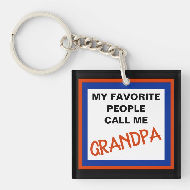 GRANDPA SCHLÜSSELANHÄNGER (Vorderseite)
