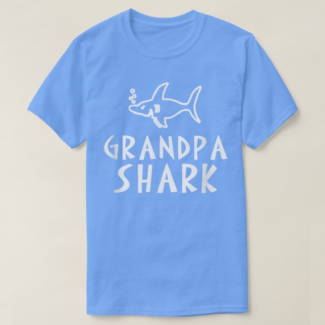 Grandpa Shark  T-Shirt (Design vorne)