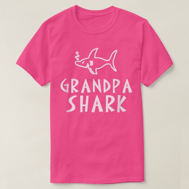 Grandpa Shark  T-Shirt (Design vorne)
