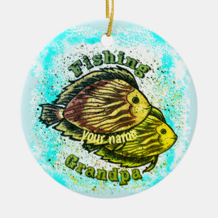 Grandpa-Verzierung Keramik Ornament