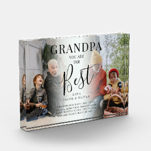 'GRANDPA' you are the Best Photos, Name/s & Quote Fotoblock