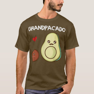 Grandpacado Opa Avocado Pregnancy Ankündigung T-Shirt
