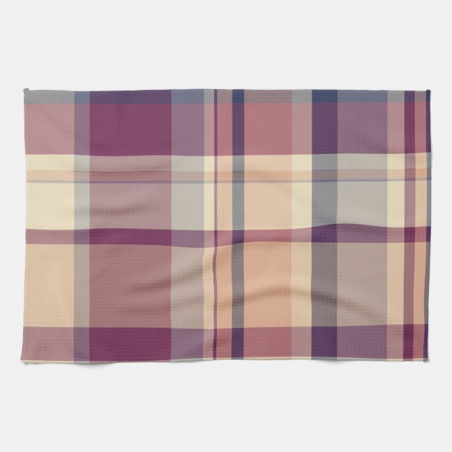 Grandparents plaid cloth napkins  geschirrtuch (Horizontal)