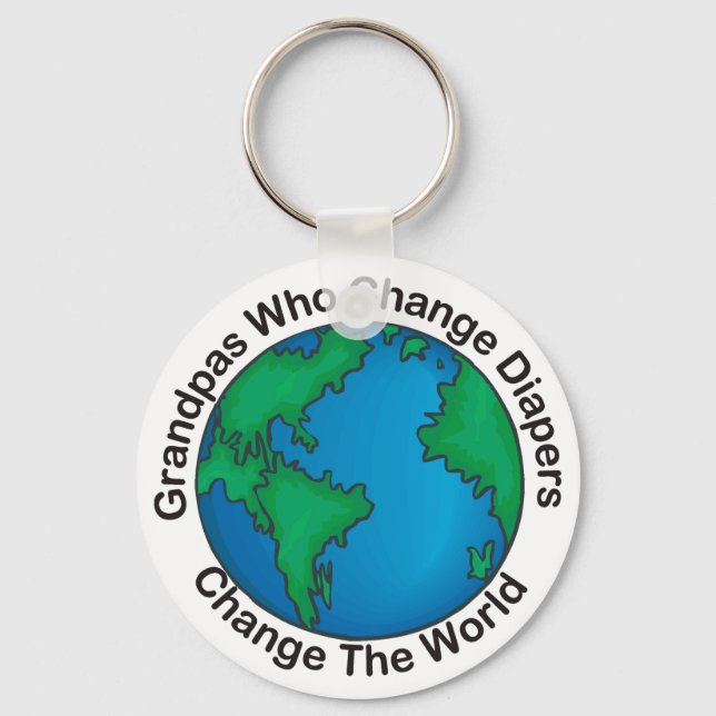 Grandpas, die sich verändern ... Schlüsselketten Schlüsselanhänger (Vorderseite)