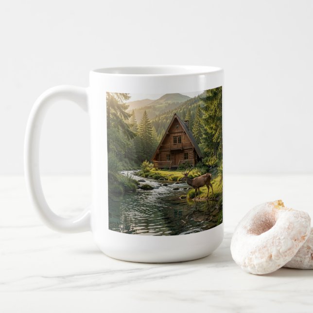 Grandpa's Favorite Mug | Personalized Nature Kaffeetasse (Mit Donut)