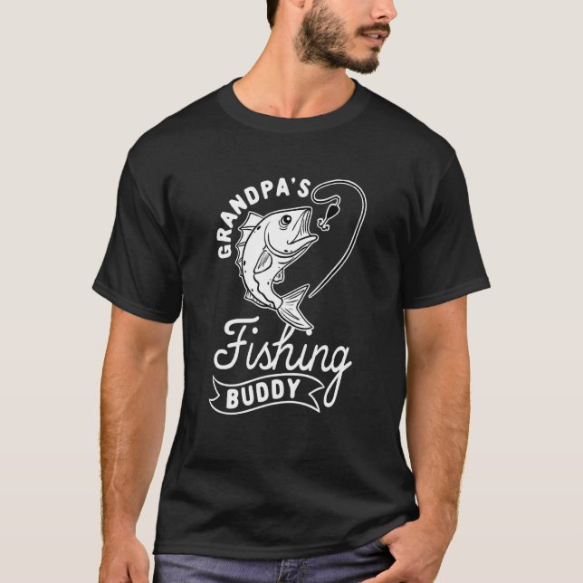 Grandpas Fishing Buddy T-Shirt (Vorderseite)