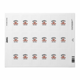 Grandpas Grill-Crew | Grillen Wiedersehen Shirt Adressaufkleber