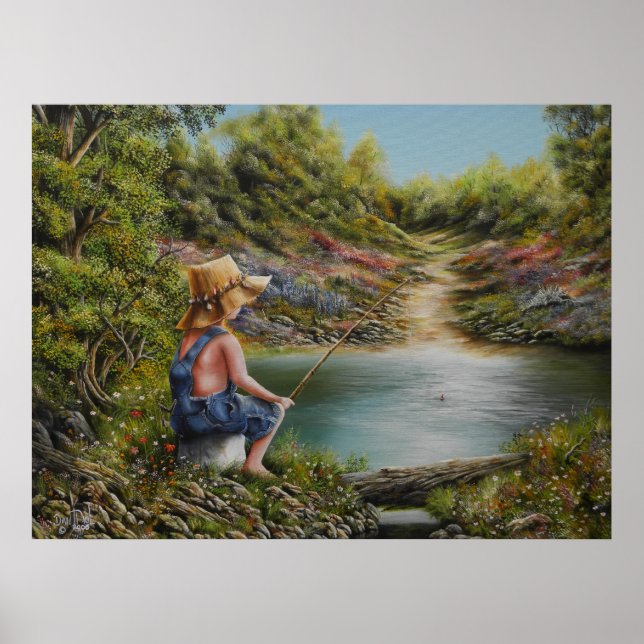 Grandpas Hat Print Poster (Vorne)