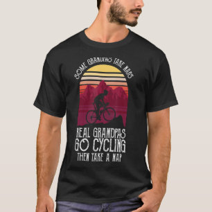 Grandpas Nickerchen Kostüm fürs Rad fahren T-Shirt