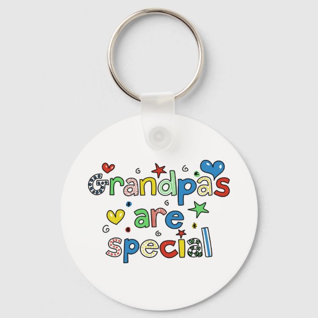 Grandpas sind besondere schlüsselanhänger (Vorderseite)