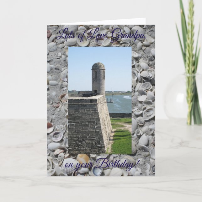 Grandpas sind unglaublich besonders, Geburtstagska Karte (Vorderseite)