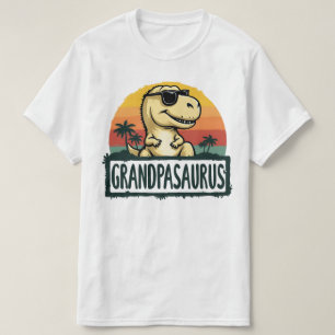 Grandpasaurus Dinosaurier Grandpa Saurus Vatertag T-Shirt