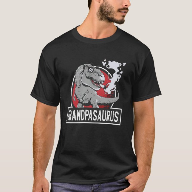 Grandpasaurus Dinosaurier T-Shirt (Vorderseite)