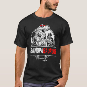 Grandpasaurus Rex Dinosaur Grandpa Saurus Family M T-Shirt