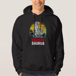 Grandpasaurus Rex Grandpa Saurus Dinosaur Funny Gr Hoodie
