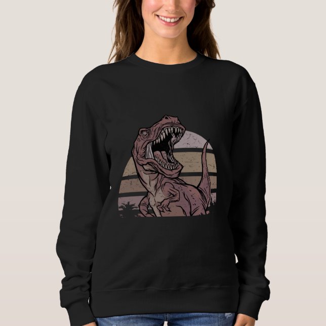 Grandpasaurus Rex Outfit Father's Day Grandpa Saur Sweatshirt (Vorderseite)