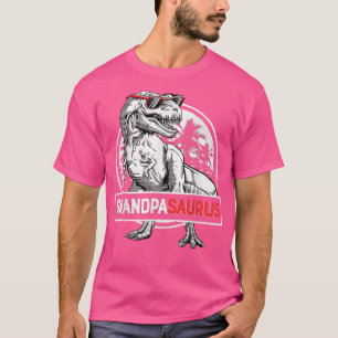 Grandpasaurus T Re Dinosaur Grandpa Saurus Family T-Shirt