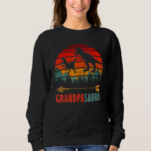Grandpasaurus T Rex Dinosaur Großpa Saurus Familie Sweatshirt