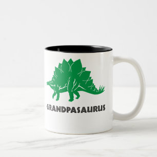 Grandpasaurus Zweifarbige Tasse