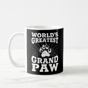 Grandpaw Weltbest Grand Paw Funny Dogs Kaffeetasse