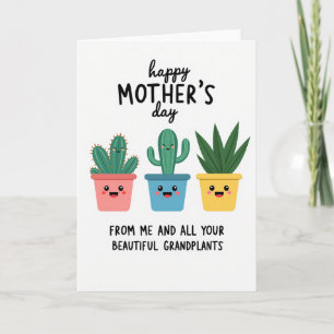 Grandplants Muttertags-Kunstkarte Karte