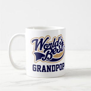 Grandpop Welten Bestes Großvater-Geschenk Kaffeetasse