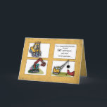 Grandson 1. Geburtstag LKW Karte<br><div class="desc">Bauwagen auf einem schmutzigen,  grunen,  hellbraunen Hintergrund. Schicken Sie Ihrem Enkel mit dieser Karte Ihre Geburtstagswünsche zu seinem 1. Geburtstag.</div>