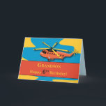 Grandson, 6. Geburtstag mit Hubschrauber Karte<br><div class="desc">Hubschrauber sind ein beliebtes Thema unter Jungen in diesem Alter. Der Helikopter in leuchtenden Farben,  der sicher die Aufmerksamkeit Ihres Enkelsohns auf seinen 6. Geburtstag bekommt!</div>