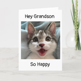 **GRANDSON** AM GEBURTSTAG! KARTE