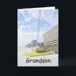GRANDSON BEACH BIRTHDAY GENIESSEN SIE IHREN TAG KARTE<br><div class="desc">Lass Deinem *GRANDSON* wissen,  wie viel dir wichtig ist und wünsche ihm einen sehr glücklichen Geburtstag mit dem,  was er gerne macht!</div>