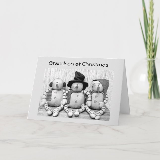 **GRANDSON** BEI WEIHNACHTEN VON NIEDLICHEN SCHNEE (Vorderseite)