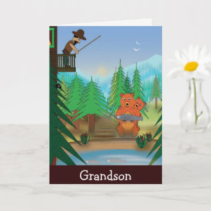 Grandson Birthday Card Karte
