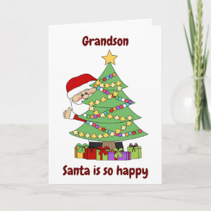 **GRANDSON** DIESES SANTA IST NUR FÜR SIE KARTE