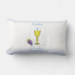 Grandson First Communion, Chalice mit Gastgeber Lendenkissen